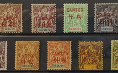 French Offices in Canton #15/30 F/VF Mint 1903/4