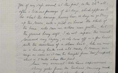 Quebec 3 Jun 1839, Redcar 10 May 1840 Arcturus Ship Letter copies