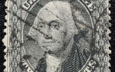 U.S.A. #36 Fine Used 1857 12c Washington