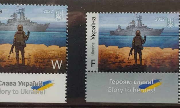 Ukraine VFNH 2022 Russian Warship duo*