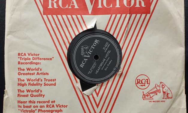 Elvis Presley RCA Victor Heartbreak Hotel/I was the One 10″ 78