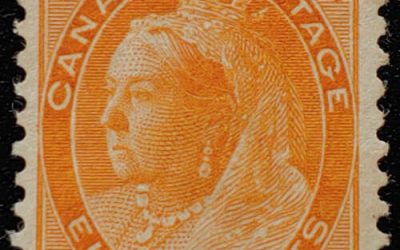 Canada #82 Unused 1898 8c QV Numeral