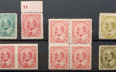 Canada #89/94 Mint 1903/8 Edward VII incl NH, 20c