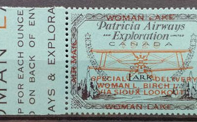 Patricia Airways #CL18 VFNH 1926 50c, 1800 printed