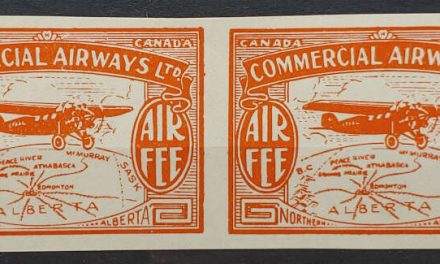 Commercial Airways #CL50c VF Mint 1929 Imperforate Pair