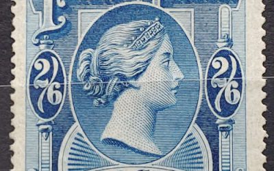 Falkland Islands #20 VF Mint 1898 2/6d Victoria