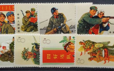 P.R. China #842-849 Never Hinged 1965 S74 P.L.A. Set (8)