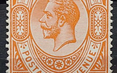 Gibraltar #92 VF Never Hinged appearing 1921 Geo V Pound