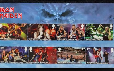Iron Maiden VFNH 2023 Stamps Pack, only one available (8)