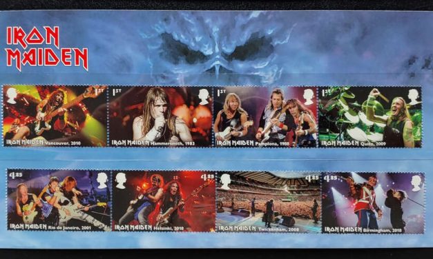 Iron Maiden VFNH 2023 Stamps Pack, only one available (8)