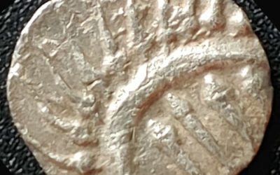 Anglo Saxon AD 675-750 Porcupine Type 1gm Silver Sceat