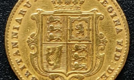 G.B./Colonial Canada abt Fine 1846 Victoria Gold Half Sovereign