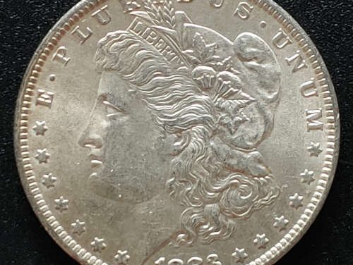 U.S.A. Unc 1883O Morgan Silver Dollar