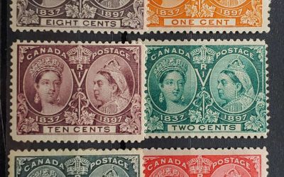 Canada #50-59 Mint 1897 Jubilees (10 diff)