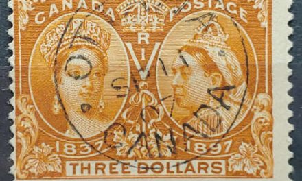 Canada #63 Fine CDS Used 1897 $3 Jubilee