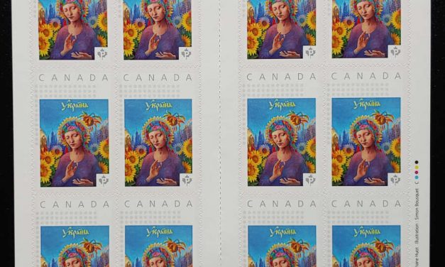 Canada VFNH 2022 Madonna of Sunflowers Help Ukraine Booklet*