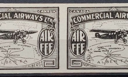 Commercial Airways #CL48c VF Mint 1930 Imperf Pair