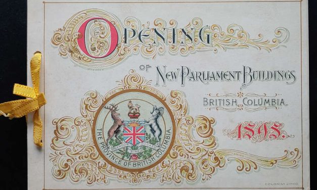 Opening of New Parliament Buildings 10 Feb 1898 4-pg Invitation