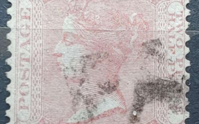 British Columbia #2a Fine+ Used 1860 2.5d shade, ex Danner