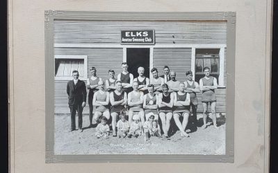 Opening Day English Bay Elks Swimming Club 1922 10×8 Photo