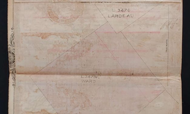 Kootenay District 17 May 1902 signed Mining Claim Grant