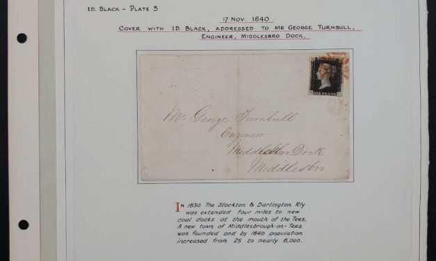 G.B. #1 17 Nov 1840 Plate 5 George Turnbull FLS, ex Wellburn