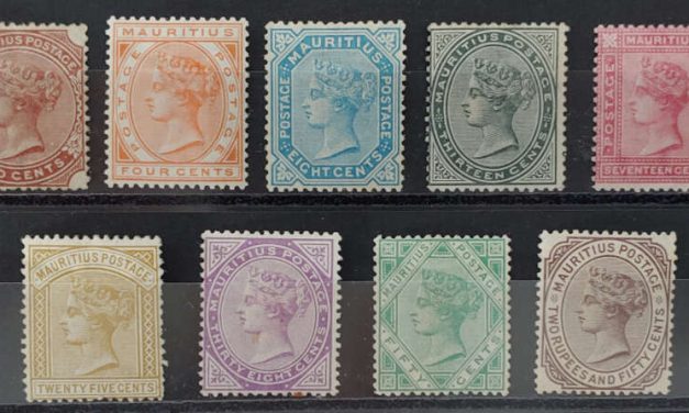 Mauritius #59-67 Mint and (2c) Unused 1879/80 Set (9 diff)