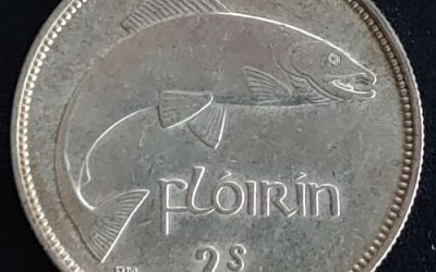 Ireland BU 1935 Silver Florin