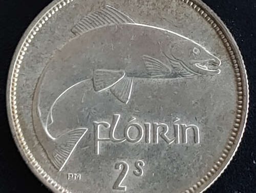 Ireland BU 1935 Silver Florin