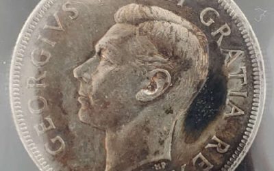 Canada ICCS EF40 1948 Key Date Silver Dollar