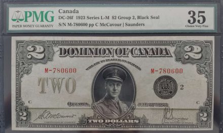 Dominion of Canada #DC26f PMG Choice VF35 1923 $2