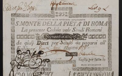Papal States XF 1786/1797 95 Scudi