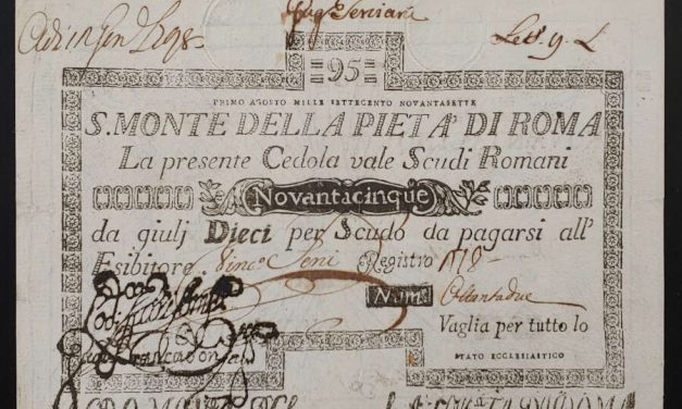 Papal States XF 1786/1797 95 Scudi
