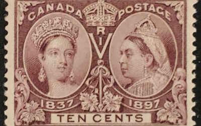 Canada #57 VF Mint 1897 10c Jubilee