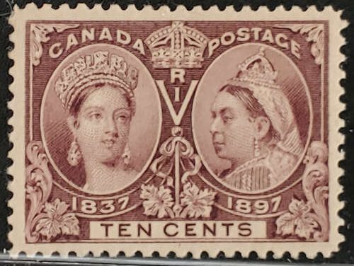 Canada #57 VF Mint 1897 10c Jubilee