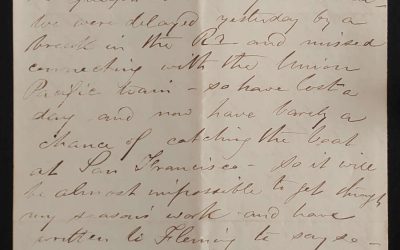 Incendiary 30 Apr 1875 Omaha, Marcus Smith letter to his wife