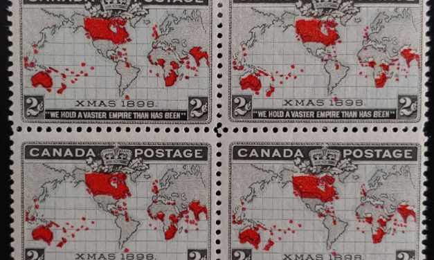 Canada #85 F/VF 2 Never Hinged Mint 1898 2c Map Block (4)