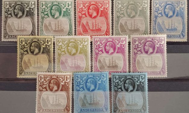 Ascension #10-21 Mint 1924/1933 George V Set (12)