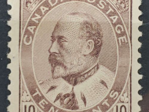 Canada #93 VF Unused 1903 10c Edward VII
