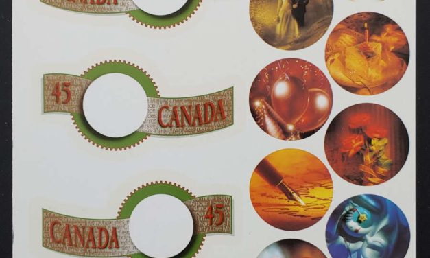 Canada #1601b VFNH 1996 45c Imperforate Pane (4)