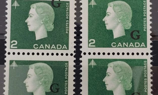 Canada #O47ii VFNH Wide Spacing Variety Pair, ex Bileski