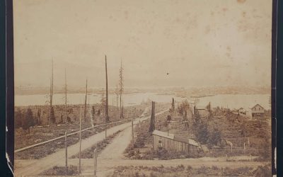 C.S. Bailey & Co. circa 1888/90 Vancouver from the S. 9×8 photo