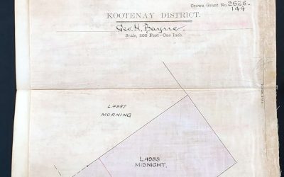 Kootenay District 28 Nov 1902 Lt-Gov-signed Mineral Act Document