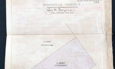 Kootenay District 28 Nov 1902 Lt-Gov-signed Mineral Act Document