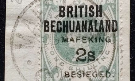 Cape of Good Hope #177 Used 2/- Mafeking Siege on piece