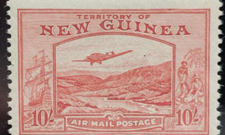New Guinea #C58 Mint 1939 10/- Airmail