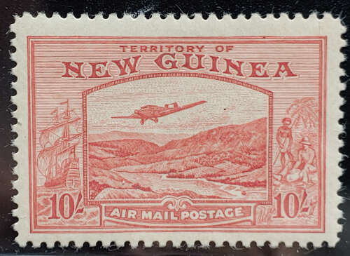 New Guinea #C58 Mint 1939 10/- Airmail