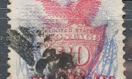 U.S.A. #121 Fine Used 1869 30c Eagle and Flag