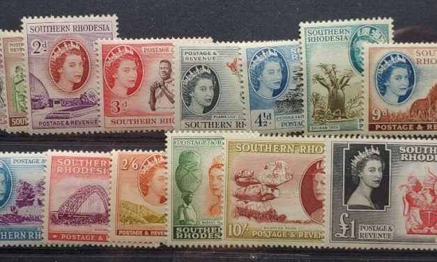 Southern Rhodesia #81-94 Mint 1953 QEII Set (14)