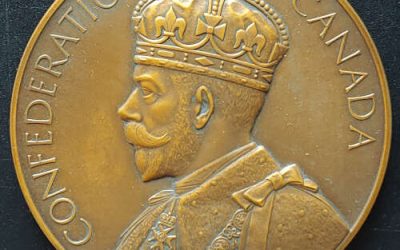 Canada Unc 1867-1927 Dellamare boxed Confederation Medal